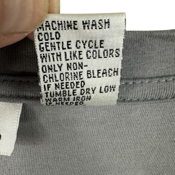 New Direction Tunic Top Womens Large Embroidered Floral Cotton Knit Boho Cottage - Picture 4 of 7